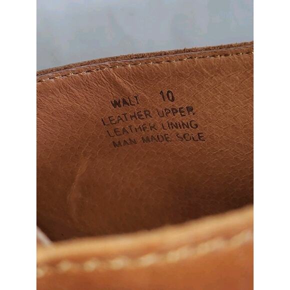 Chocolat Blu Womens Sz 10 Wawa Wedge Sandals Brown Leather Peep Toe Buckle - Picture 10 of 10